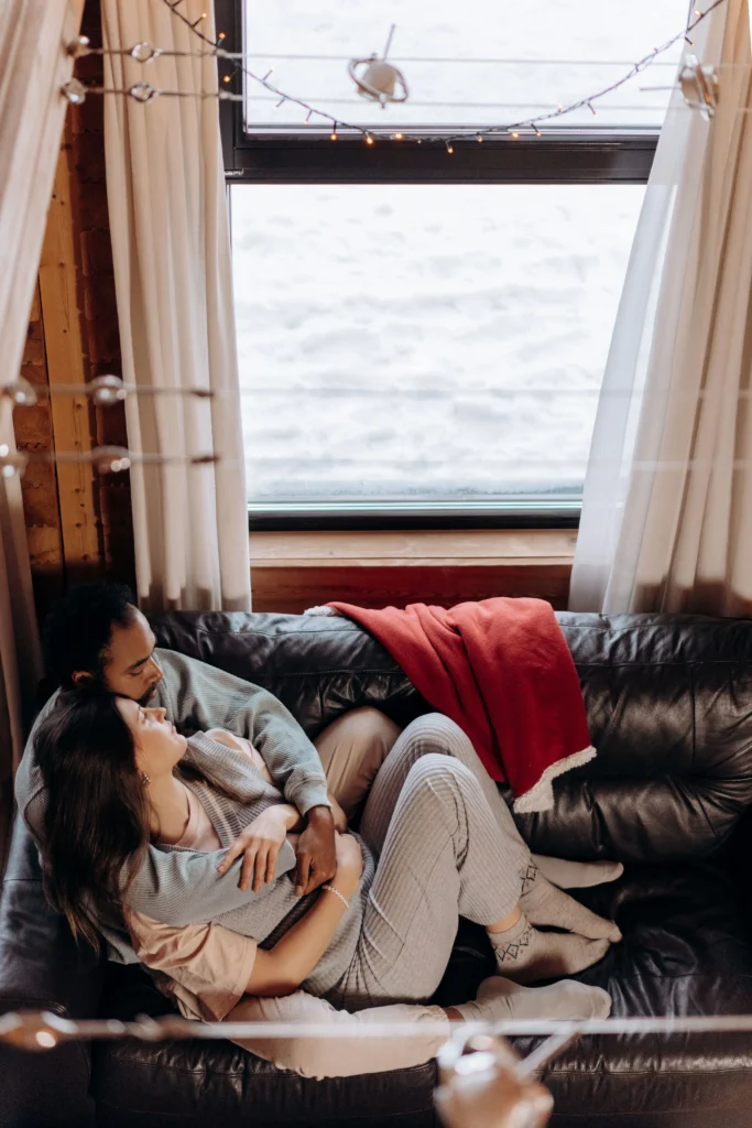 “Graphic featuring 45 fluff writing prompts for creating soft, cozy, heartwarming, and comforting story scenes.”